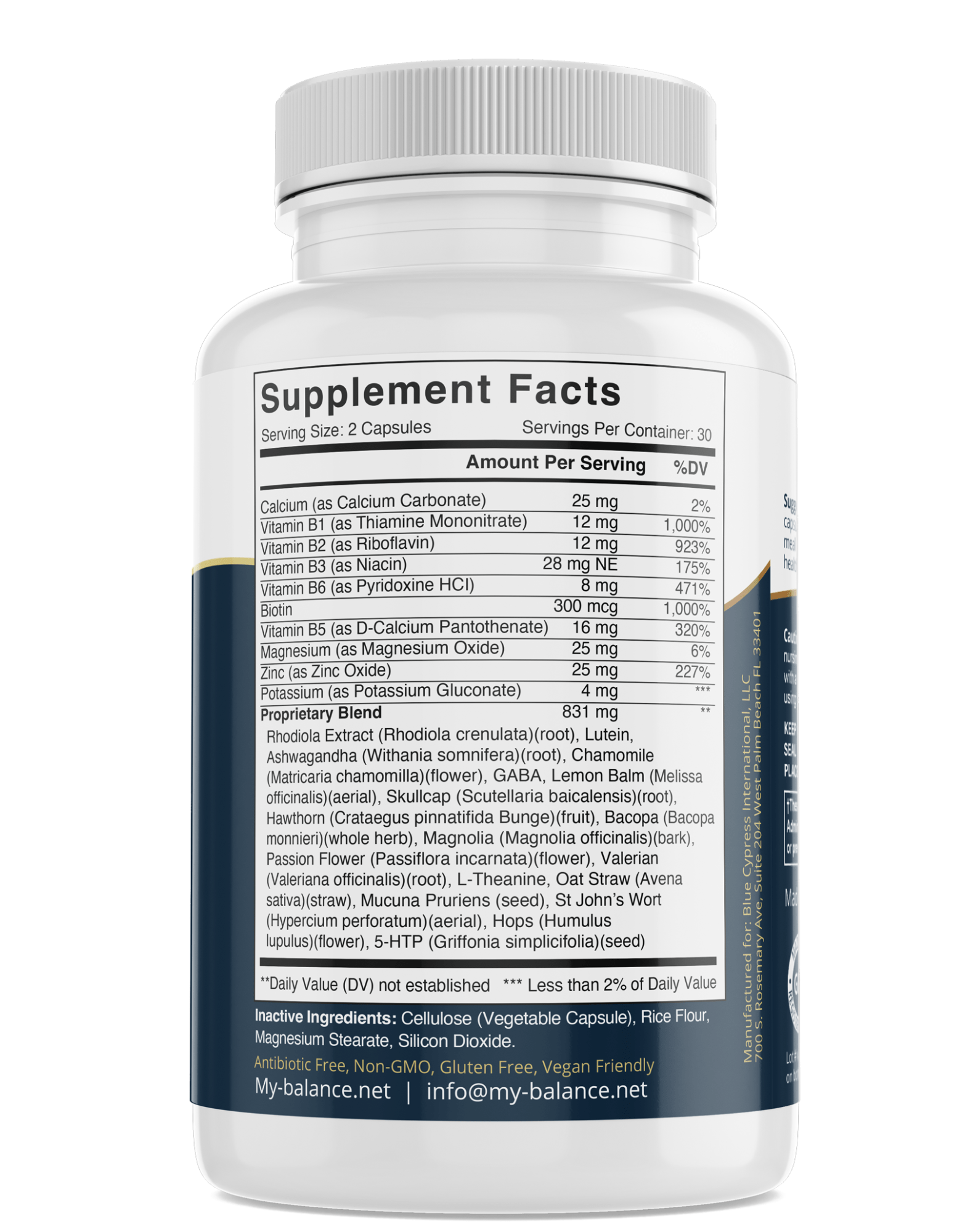 Stress Relief - With Adaptogenic Herbs - cheap.usa