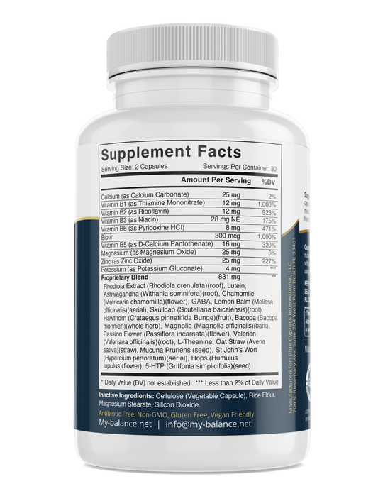 Stress Relief - With Adaptogenic Herbs - cheap.usa